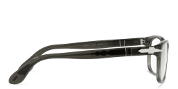 نظارات طبية مربّعة من بيرسول بلون رمادي شفاف - صورة المنتج 3