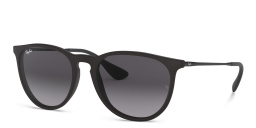 Shop Ray-Ban Erika Panthos Sunglasses in Black online.