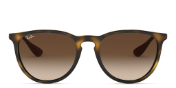 Shop Ray-Ban Erika Classic Unisex Panthos Sunglasses in Havana online.
