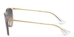 Shop Ray-Ban Erika Panthos Sunglasses in Transparent Pink online.