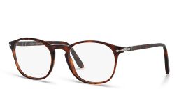 PERSOL Square Eyeglasses in Havana – Product Photo 2