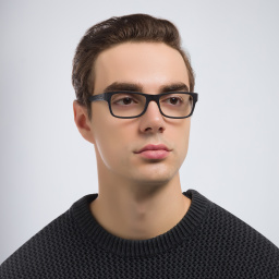 Ray-Ban Optics Rectangle Eyeglasses in Black – Product Photo 6