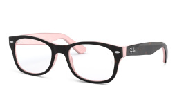 Ray-Ban Junior Kids Square Acetate Eyeglasses in Havana – Product Photo 2