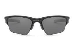 Shop Oakley Half Jacket 2.0 XL Rectangle Sunglasses in Polished Black online.