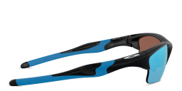 تسوق نظارات شمسية هاف جاكيت 2.0 إكس إل بنصف إطار مستطيل اوكلي بلون أسود مطفي أونلاين.