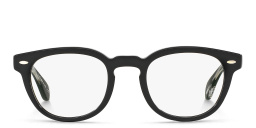 OLIVER PEOPLES Unisex Panthos Eyeglasses in Black – Product Photo 1
