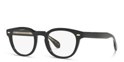 OLIVER PEOPLES Unisex Panthos Eyeglasses in Black – Product Photo 2