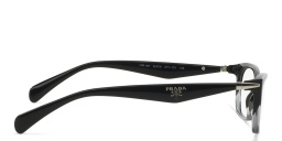 PRADA Irregular Eyeglasses in Black Gradient Transparent – Product Photo 3