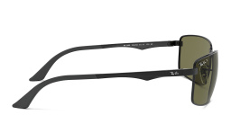 Shop Ray-Ban Rectangle Sunglasses in Black online.