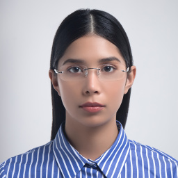 Cartier Panthère de Cartier Unisex Eyeglasses in Silver – Product Photo 6