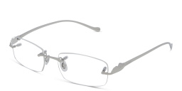 Cartier Panthère de Cartier Unisex Eyeglasses in Silver – Product Photo 2