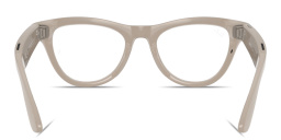 Shop Ray-Ban Meta Skyler Transitions® Unisex Cat-Eye Sunglasses in Shiny Chalky Gray online.