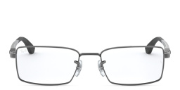 Ray-Ban Rectangle Eyeglasses in Gunmetal – Product Photo 1