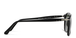 PERSOL Pilot Sunglasses in Black – Product Photo 3