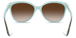 تسوق نظارات شمسية طراز كات آي مزدانة بزهرتين تيفاني أند كو بلون مموه أونلاين.