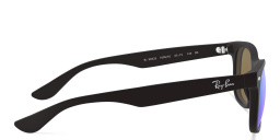 نظارة شمسية نيو واي فيرير بإطار مربع من راي بان جونيور بلون أسود - صورة المنتج 3