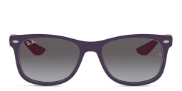 Ray-Ban Junior Kids New Wayfarer Square Sunglasses in Violet – Product Photo 1
