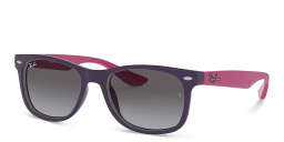 Ray-Ban Junior Kids New Wayfarer Square Sunglasses in Violet – Product Photo 2