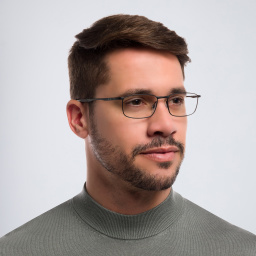 Oakley Barrelhouse™ Rectangle Eyeglasses in Matte Black – Product Photo 5