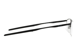 نظارات طبية باريل هاوس بإطار نصفي مستطيل من اوكلي بلون أسود مطفي - صورة المنتج 3