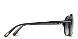 TOM FORD Jared Pilot Sunglasses in Shiny Black – Product Photo 4