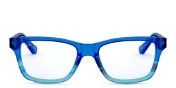 Kids Square Eyeglasses من راي بان جونيور بلون أزرق - صورة المنتج 1