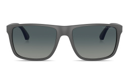 Emporio Armani Square Sunglasses in Grey – Product Photo 1