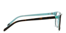 TIFFANY Square Eyeglasses in Havana – Product Photo 3
