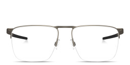 Voon Half-Rim Square Eyeglasses من اوكلي بلون رمادي - صورة المنتج 1