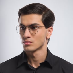 تسوق نظارات طبية أوبتكس بإطار معدني دائري راي بان بلون Ruthenium أونلاين.