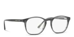 Shop GIORGIO ARMANI Round Eyeglasses in Grey online.