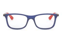 تسوق نظارة طبية مربّعة للأطفال راي بان جونيور بلون Polished Blue أونلاين.