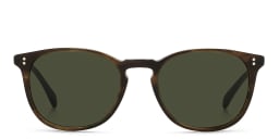 Shop OLIVER PEOPLES Finley Esq. Sun Unisex Round Sunglasses in Tortoise online.