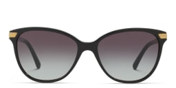 Shop BURBERRY Cat Eye Sunglasses in Black online.