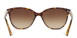 Shop BURBERRY Cat Eye Sunglasses in Dark Havana online.