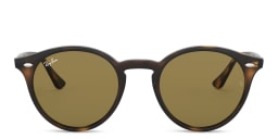 Shop Ray-Ban Unisex Round Sunglasses in Light Havana online.