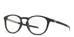 Shop Oakley Pitchman™ R Round Eyeglasses in Satin Black online.