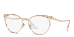 تسوق نظارة طبية كات آي بولغري بلون Pink Gold أونلاين.
