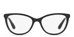 Shop Dolce & Gabbana Cat Eye Eyeglasses in Black online.