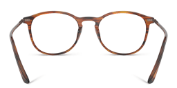 تسوق نظارات طبية دائرية جورجو أرماني بلون Striped Brown أونلاين.