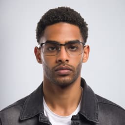 Shop Ray-Ban Optics Unisex Square Eyeglasses in Black online.