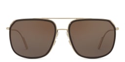 Shop Dolce & Gabbana Square Sunglasses in Brown online.