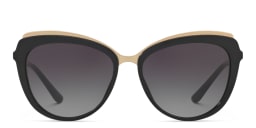 Shop Dolce & Gabbana Cat Eye Sunglasses in Black online.