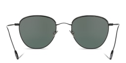 Shop GIORGIO ARMANI Square Sunglasses in Black online.
