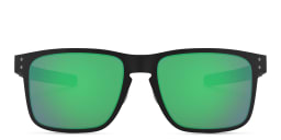Shop Oakley HOLBROOK™ METAL Square Polarized Sunglasses in Matte Black online.