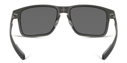 Shop Oakley HOLBROOK™ METAL Square Polarized Sunglasses in Matte Gunmetal online.
