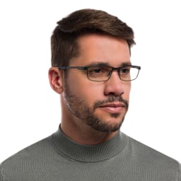 Shop Oakley Steel Plate™ Rectangle Eyeglasses in Powder Coal online.