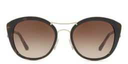 Shop BURBERRY Cat Eye Sunglasses in Dark Havana online.