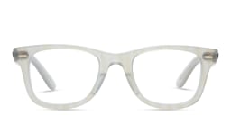 Shop Ray-Ban Wayfarer Ease Optics Change Eyeglasses in Blue online.