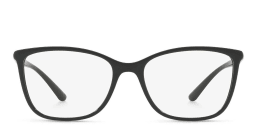 Shop Dolce & Gabbana Rectangle Eyeglasses in Black online.